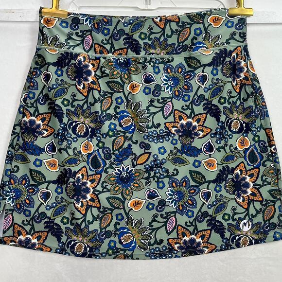 MOTEEPI Dressy High Waisted Athletic Golf Skirt/ Skort w/ Pattern & Pockets 2XL - Picture 2 of 10